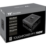 Thermaltake Toughpower PF1 alimentatore per computer 850 W 24-pin ATX ATX Nero Nero, 850 W, 100 - 240 V, 900 W, 50/60 Hz, 10 A, Attivo