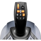 Thrustmaster SimTask FarmStick, Joystick Multifunzione per il Farming Nero/Blu-grigio, Joystick Multifunzione per il Farming, Joystick, PC, Analogico/Digitale, Cablato, USB, USB tipo A