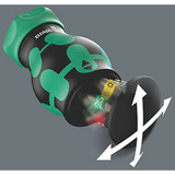 Wera Kraftform Kompakt Stubby Magazin RA 2, Set di bit Nero/Verde