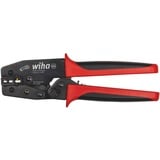 Wiha Attrezzo per crimpare 45957, Pinza crimpatrice Nero/Rosso