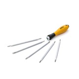 Wiha SYSTEM 4 ESD 33848, Set di bit Nero