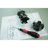 Wiha Set di cacciaviti dinamometrici TorqueVario-S, Cacciavite Nero/Rosso