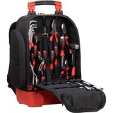 Wiha Zaino porta attrezzi mechanic Set, Set di strumenti Nero/Rosso