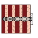 fischer SX Plus 8x40, 567923, Tassello grigio chiaro