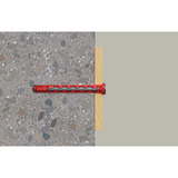 fischer Tassello a gambo lungo HybridPower 10x90 T K rosso/grigio