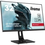 iiyama G-MASTER GB3271QSU-B1 Monitor PC 80 cm (31.5") 2560 x 1440 Pixel Wide Quad HD LED Nero Nero, 80 cm (31.5"), 2560 x 1440 Pixel, Wide Quad HD, LED, 1 ms, Nero