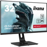 iiyama G-MASTER GB3271QSU-B1 Monitor PC 80 cm (31.5") 2560 x 1440 Pixel Wide Quad HD LED Nero, Monitor di gioco Nero, 80 cm (31.5"), 2560 x 1440 Pixel, Wide Quad HD, LED, 1 ms, Nero