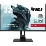 iiyama G-MASTER GB3271QSU-B1 Monitor PC 80 cm (31.5") 2560 x 1440 Pixel Wide Quad HD LED Nero, Monitor di gioco Nero, 80 cm (31.5"), 2560 x 1440 Pixel, Wide Quad HD, LED, 1 ms, Nero