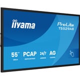 iiyama ProLite T5529AS-B1AG, Monitor LED Nero (opaco)