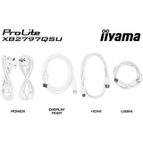 iiyama XB2797QSU-W1, Monitor LED bianco (matto)