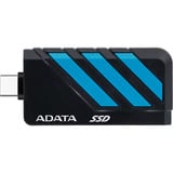 ADATA SSD Esterna SC735 2 TB, Disco a stato solido Nero/Blu