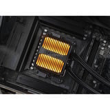 ALTERNATE Serie PC Personalizzata • Silent Madness, PC Gaming Nero/trasparente