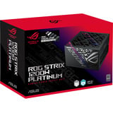 ASUS ROG Strix 1200W Platinum (ROG Equalizer), Alimentatore PC 1200 W, 100 - 240 V, Attivo, 130 W, 1200 W, 130 W