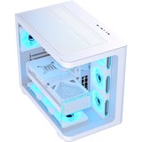 Aerocool P500C Midi Tower Bianco, Chassis Tower bianco, Midi Tower, PC, Bianco, ATX, micro ATX, Mini-ITX, SPCC, Vetro temperato, Gaming