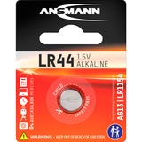 Ansmann Alkaline Battery LR 44 Batteria monouso Alcalino Batteria monouso, Alcalino, 1,5 V, 1 pz, LR 44