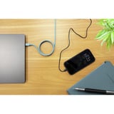 Ansmann Cavo in silicone USB-C a USB-C blu