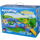 Aquaplay Amphie-Set Set da gioco, Ferrovia Sistema di canali navigabili, 3 anno/i, Multicolore