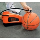 BLACK+DECKER ASI300 compressore ad aria AC, Pompa di aria arancione /Nero, 11 bar