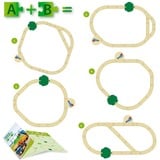 BRIO World Starterset treno merci con gru A, Ferrovia 
