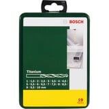 Bosch 2 607 019 437 punta per trapano, Drill bit set verde, 660 g