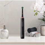 Braun Oral-B Pro 3 3000 Sensitive Clean, Spazzolino da denti elettrico Nero/Bianco