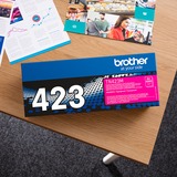 Brother TN-423M cartuccia toner 1 pz Originale Magenta 4000 pagine, Magenta, 1 pz