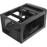 Chieftec CN-01B-OP computer case Cubo Nero, Alloggio a cubo Nero, Cubo, PC, Nero, Mini-ITX, SPCC, Casa/ufficio