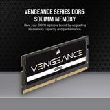 Corsair SO-DIMM 32 GB DDR5-5600 (1x 32 GB), Memoria Nero