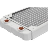 Corsair XR5 Blocco per radiatore bianco, Blocco per radiatore, Ottone, Rame, Bianco, 1/4", 60 °C, 396 mm