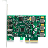 DeLOCK Scheda PCI-E x4 a 4 x USB-C 10 Gbps - Profilo Basso, Controller USB 
