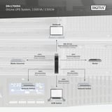 Digitus DN-170094 OnLine, UPS Nero