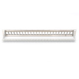 Digitus Pannello patch modulare, 24 porte, non equipaggiato, Patch Panel grigio
