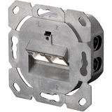 Digitus Presa dati CAT.6A, da incasso, schermata, 2x RJ-45 LSA, Scatola di giunzione bianco