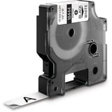 Dymo Rhino etichette industriali in vinile autoadesive | rotolo da 12 mm x 5,5 m | stampa nera su bianco, Nastro di scrittura 5 m | stampa nera su bianco, D1, Vinile, Belgio, 5,5 m, 1 pz, 34 mm