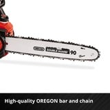 EINHELL GE-LC 36/35 li-solo Scie à chaîne à deux, 0 W, 18 V rosso/Nero, 0 W, 18 V