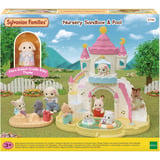EPOCH Traumwiesen Piscina e Sabbiera dell’Asilo, Contenitore di sabbia Recinto di sabbia e piscina, 3 anno/i, Multicolore, Plastica, Vendita al dettaglio