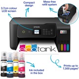 Epson EcoTank ET-2820, Stampante multifunzione Nero, Ad inchiostro, Stampa a colori, 5760 x 1440 DPI, A4, Stampa diretta, Nero