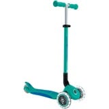 GLOBBER Primo Foldable Plus Lights, Scooter turchese/blu scuro