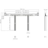 HAGOR LS-1 Soundbar, Supporto Nero
