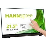HANNspree HT225HPA Monitor PC 54,6 cm (21.5") 1920 x 1080 Pixel Full HD LED Touch screen Nero Nero, 54,6 cm (21.5"), 1920 x 1080 Pixel, Full HD, LED, 7 ms, Nero