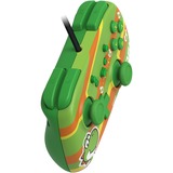 HORI HORIPAD Mini Verde, Arancione USB Gamepad Analogico/Digitale Nintendo Switch verde/marrone, Gamepad, Nintendo Switch, D-pad, Tasto Home, Analogico/Digitale, Cablato, USB