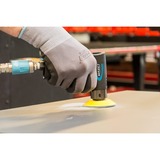 Hazet Set mini levigatrice eccentrica, 36 pezzi, Levigatrice orbitale casuale blu/Nero