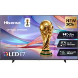 Hisense 58E7S, QLED TV Nero