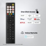Hisense 58E7S, QLED TV Nero