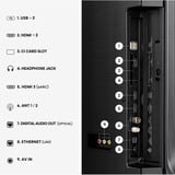 Hisense 58E7S, QLED TV Nero