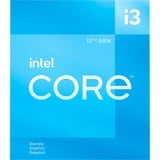 Intel® Core i3-12100F processore 12 MB Cache intelligente Scatola Intel® Core™ i3, LGA 1700, Intel, i3-12100F, 64-bit, Intel® Core™ i3 di 12a generazione, boxed