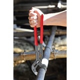 KNIPEX Cobra XL Pinze per giunti scorrevoli Nero/Rosso, Pinze per giunti scorrevoli, 9 cm, 9,5 cm, Acciaio al cromo vanadio, Plastica, Rosso