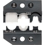 KNIPEX Inserto per crimpare per connettori solari MC4 (6 mm²), Pinza crimpatrice 