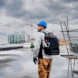 KNIPEX Zaino porta attrezzi Modular X18 Sanitär, Set di strumenti Nero