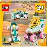 LEGO Creator Pattino a rotelle retrò, Giochi di costruzione Set da costruzione, 8 anno/i, Plastica, 342 pz, 536 g